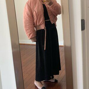 Acne Studios Bomber Jacket Dusty Rose Pink